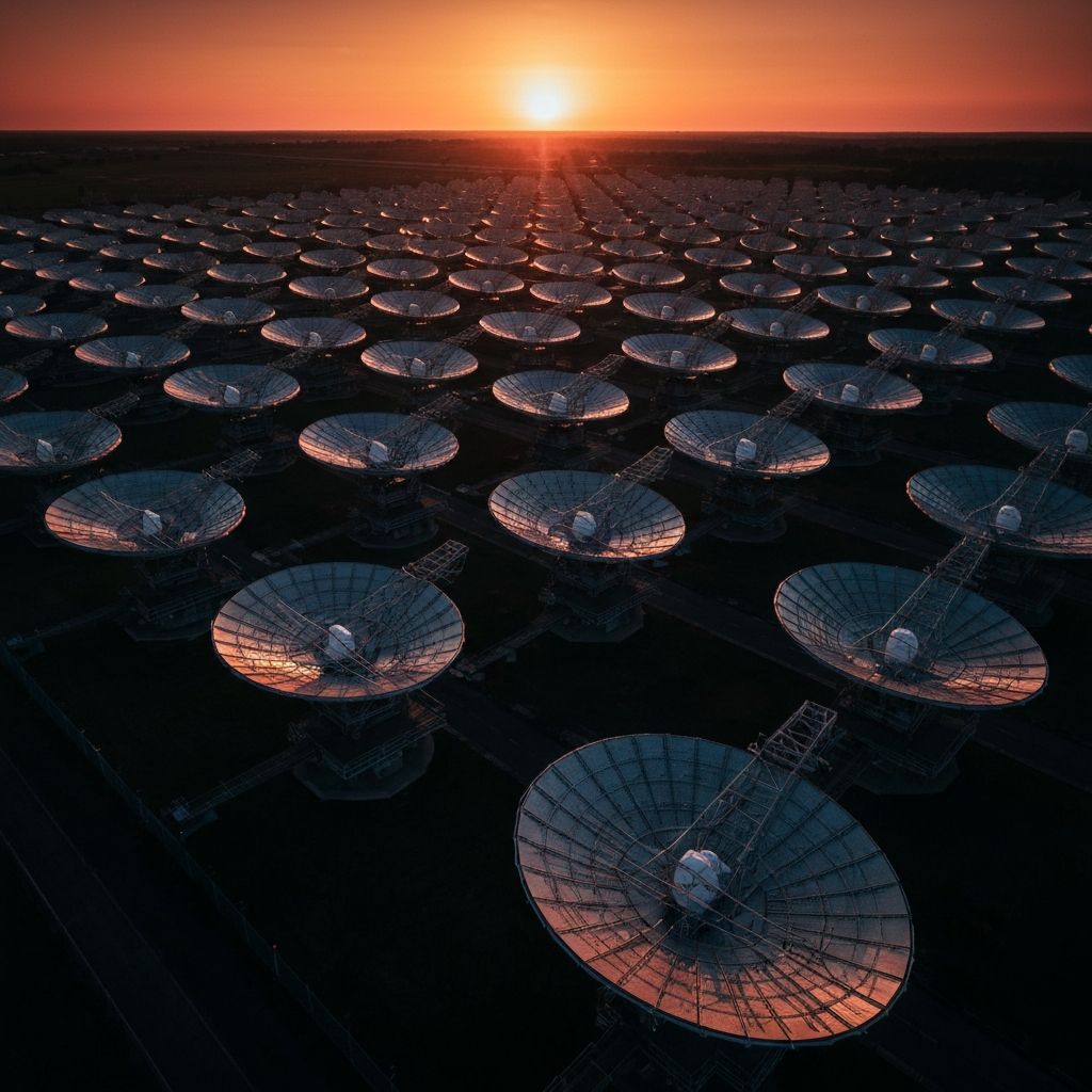 Phased array antenna field